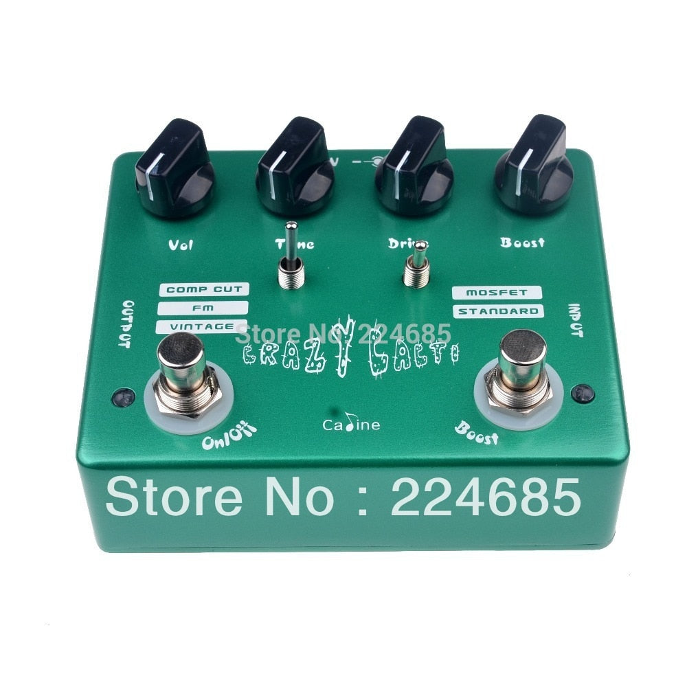 Caline CP-20 - Crazy Cacti - Overdrive Guitar Effect Pedal