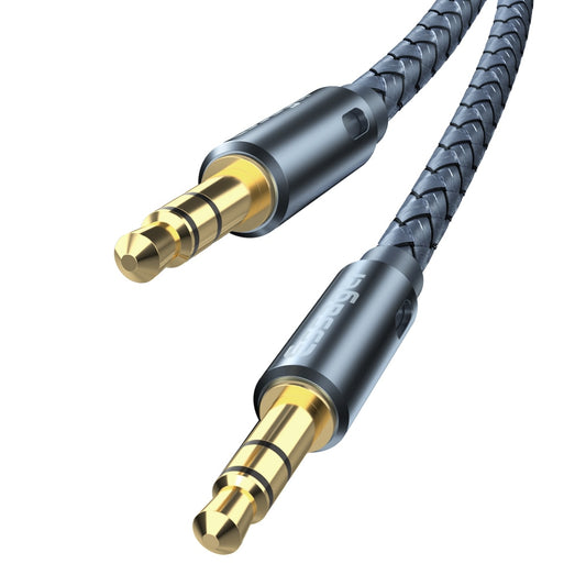 Cable 3.5mm Aux cable - Nylon braided jacket - 0.5m to 5m